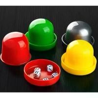 ราคา เกมส์ ชุดลูกเต๋า คละสี ชุดถ้วยลูกเต๋า พร้อมลูกเต๋า 5 ลูก ของเล่น ฝึกทักษะ ตกแต่ง (1732196626040392039)