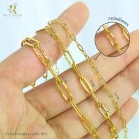 ราคา จัดส่งในกรุงเทพฯ Renny Laser Shop สร้อยคอสแตนเลสแท้ 100% สร้อยพระลายโซ่ฝรั่งเพชร สีเลส-สีทอง เลเซอร์สีทองเกรด 22K ขนาด 2.2มิล 3.2มิล 4.2มืล ห้อยพระได้ 1องค์ ความยาว 16-36 นิ้ว รั (1731416582623364175)