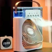 ราคา พัดลมไอน้ำ **ราคาพิเศษ พัดลมไอน้ำตั่งโต๊ะ พ่อไอน้ำนาโนมีไฟ พัดลมไอเย็น F512 พัดลมพกพา สินค้าดี (1732041132980406410)