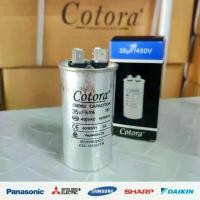 ราคา [40uF] CBB65 คาปาซิเตอร์ แอร์ Cotora [40uF] 450VAC 50/60Hz แคปรันแอร์ คาปาซิเตอร์แอร์ Cap Run อะไหล่แอร์ / คาปาซิเตอร์ / รันคอมแอร์ / รันแอร์ / แคปรัน (1729639745575094294)