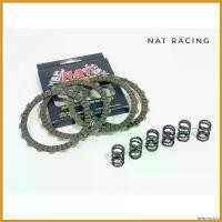 ราคา teleomshop คุณภาพรับประกันได้ แผ่นคลัชแต่งเวฟ125+สปริงคลัชแต่งครบชุด แบรนด์นัดเรชซิ่ง มอเตอร์ไซค์ Motorcycle อะไหล่ แม็คโครมือสอง (1730599989470399384)