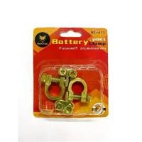 ราคา YP-427 ขั้วแบตเตอรี่ทองเหลือง IRONFOX บวก ลบ มีแบบทองเหลืองและตะกั่ว-ซิงค์ (ขายเป็นชุด) (1731600780975246312)