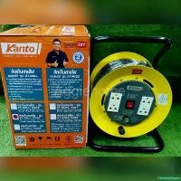 ราคา HarvestHaven แบบพกพา KANTO ล้อเก็บสายไฟ รุ่น KT-ROLL-1030R 2200วัตต์ 220V ขนาด10A (โรล+สายไฟ) ยาว30เมตร (1.0 Sq.mm) 4 ช่อง 1 สวิตซ์ โรลม้วนสายไฟ ปลั๊กพ่วงไฟ ปลั๊กจ่ายไฟ จัดส่ง KERRY (17308781847028396