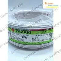ราคา สายไฟ THW เบอร์ 1x2.5 SQmm ยี่ห้อ Thai Yazaki หลากหลายสี (1730558323279628354)