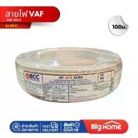 ราคา สายไฟ VAF 2x1.5 สีขาว 100ม.(ม้วน) BCC (1731755708864432899)