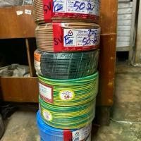 ราคา สายไฟ THW 1x2.5 สีต่างๆ ม้วน 50 เมตร ตามมาตรฐาน มอก. (1731289968309339237)