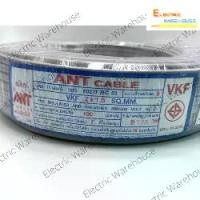 ราคา ***(ตัดขาย 10เมตร)*** สายไฟ VKF 2c x 1.5mm สีเทา (1730696789817198658)