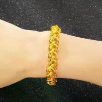 ราคา สร้อยข้อมือโซ่ ชุบทอง 24K สำหรับผู้ชายและผู้หญิง สร้อย ข้อมือ เสริมดวง กําไล ผู้ชาย ทอง ปลอม จีน กําไล คู่รัก ทอง ปลอม เหมือน แท้ เลส ข้อมือ โซ่ ข้อมือ ข้อมือ เลส สร้ (1731564771880830258)