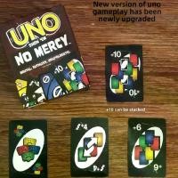 ราคา Uno, UNO ไม่มีเมตตา + 10 UNO มิตรภาพ, เกมกระดานปาร์ตี้, UNO Board Game, UNO, 168 , รุ่นใหม่ 2025, คอลเลกชันผู้คน: 19k ไก่ ราง ตาย ไพ่ ตอง 888 ถูก การ์ดเกม ปลูกสวน (1731573909778761523)