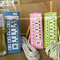 ราคา ปลั๊กไฟ สายยาว10เมตร 7 ช่องเสียบ 2 ช่อง USB 2500W รางปลั๊กไฟ ปลั๊กพ่วง (1731998345891187559)