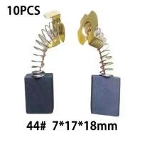 ราคา แปรงถ่าน 10 ชิ้น #44 ขนาด 7x17x18mm เปลี่ยนสำหรับ Hitachi PH65A Z1G-FF-15 มอเตอร์ไฟฟ้า เครื่องมือไฟฟ้า สว่านโรตารี่ เครื่องบดมุม (1731778996650018703)