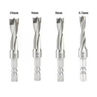 ราคา ดอกสว่าน เจาะก้าน Hex สำหรับงานไม้ ชุด 4 ชิ้น ใบมีดคาร์ไบด์ 3 จุด เหมาะสำหรับไม้อัด พลาสติก และโลหะ เข้ากันได้กับสว่านชาร์จและแบบม้านั่ง มีขนาด 6.5/8/9/10 มม. (1731654110113728118)