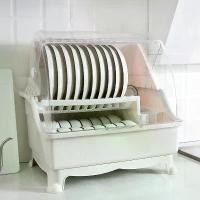 ราคา ถาดคว่ำจาน ชั้นคว่ำถ้วย กล่องวางจาน ถาดสำหรับคว่ำจาน ชั้นคว่ำจาน พลาสติก ราว (1730221972556122576)