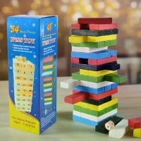 ราคา เกมจังก้า ตัวต่อไม้ตึกถล่ม 54 ชิ้น ของเล่นไม้ งานไม้ เกมส์ต่อตึก ต่อตึก ตึกถล่ม (1731867039167450013)