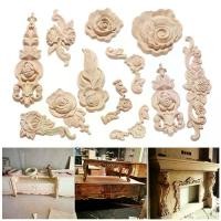 ราคา เฟอร์นิเจอร์ยุโรป, ดอกไม้ธรรมชาติ, รูปแกะสลักไม้, งานฝีมือ, ตกแต่งไม้, กรอบ applique มุมแกะสลัก, ชิ้นส่วน (1731574148761945953)