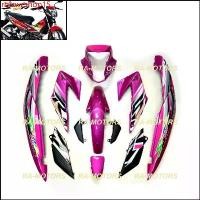 ราคา Motorcycle มอเตอร์ไซค์ rqlzwcshop15 ปัจจุบัน เฟรมรถ โซนิค ใหม่ มี 11 ชิ้น SONIC NEW สีชมพูแท็กซี่190 ชุดใหญ่ (ชุดสีโซนิค 2004 เฟรมโซนิค เปลือกโซนิค ชุดสีsonic อะไหล่แต่งโซนิค ของแต่งโซนิค) (1731734701