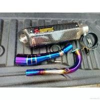 ราคา easiness22 ปัจจุบัน ชุดท่อรุ้ง ท่อเลส ท่อไทเท ท่อแต่ง HONDA PCX160(ฮอนด้า พีซีเอ็กซ์160) ปี 2021-2022 มีรู SENSOR-O2แสตนเลสเกรด 304 +AK14 นิ้วมีจุกลดเสียง Motorcycle มอเตอร์ไซค์ (1731772703106828967)