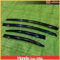 ราคา beglershop คุณภาพรับประกันได้ กันสาด civic 2006 2009 2010 2011 FD สีดำ car รถยนต์ โช๊คฝา ท้าย กระบะ เชฟโรเลต กันฝน รถตู้ (1730351839757371405)