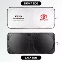 ราคา ฝาครอบกระจกหน้ารถ, สะท้อนแสงป้องกันรังสียูวี, อุปกรณ์ม่านบังแดด, เข้ากันได้กับ Toyota Camry, Corolla, Vios, Hilux, Innova, Avanza, Yaris, Avalon รถยนต์ Car รถยนต์ Car รถตู้ (1730353345589512745)