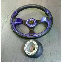 ราคา COD. ครบชุดพวงมาลัยแต่งรถยนต์ momo ก้านตรง หนังม่วง พร้อมคอ ELEVO ตรงรุ่นพร้อมใช้งานได้เลย สินค้าพร้อมส่งใช้งานได้เลย ( ระบุรายละเอียดรุ่นรถช่องทางแชทค่ะ ) พวงมาลัยรถยนต์รุ่นทั่ (1732140487788497868)