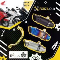 ราคา คอท่อ Honda Forza เก่า วัสดุแสตนเลสเกรด304 + ปลายท่อ Akrapovic ฟรีแคทลดเสียง (1731670562814854288)