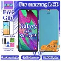 ราคา ประกอบการแปลงดิจิตอล, หน้าจอสัมผัส LCD, สำหรับ Samsung Galaxy A40 SM-A405, ใช้แทนโทรศัพท์มือถือล่าสุด, หน้าจอ LCD เก่า (1732261865000962896)