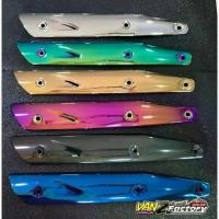 ราคา ข้างท่อ บังท่อ กันร้อนท่อ wave125 w125 เก่า งานชุบ PVD งานไทยสวยเงา วิ้งๆ ถ่ายจากตัวจริงกล้องสด (1731644229726472189)