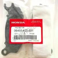 ราคา ผ้าเบรคหน้า (ของแท้ศูนย์ 100%) HONDA PCX125เก่า , PCX150 ตัวเก่า , ZOOMER-X (06455-KZL-931) (1732166391875078227)