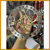 ราคา stepfashop แบบพกพา จานเจาะไล่เบาลายดาว W-125 เก่า / W100S ขนาดจาน220 มอเตอร์ไซค์ Motorcycle เบรค (1730563934151870592)