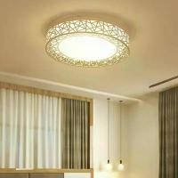 ราคา ไฟเพดาน โคมไฟเพดาน ไฟled เพดาน โคมไฟทรงกลม 36W/48W ปรับได้3แสง ห้องนอน ห้องนั่งเล่น ห้องครัว โคม ไฟรังนก (1732124284082883160)