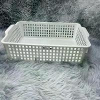 ราคา (ยกโหล) No.TP-1405ตะกร้า ตะกร้าพลาสติก ขนาด 23.3*33*10cm คละสี ดำ,ขาว,เทา ตรา Triple -p จัดส่งเฉพาะจุด (1731711026803541815)