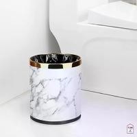 ราคา ถังขยะลายหินอ่อน (MH_015) ถังขยะ บทอง ตกแต่งบ้าน หรูหรา หุ้มหนังPU ลายหินอ่อน น้ำหนักดี คุณภาพดี (1731232472501028858)