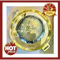 ราคา พร้อมส่งทั่วไทย Katathong กระทะ หมูกระทะทองเหลือง หมูกะทะทองเหลือง กระทะย่างเกาหลีทองเหลือง ขนาด 29ซม. พื้นที่ปิ้งย่าง 20ซม. มีปลายทาง (1729831979829659667)