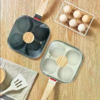 ราคา กระทะไข่พร้อมฝาปิด 4 หลุม กระทะไข่เจียว ไม่ติดกระทะ แพนเค้ก กระทะ มัลติฟังก์ชั่น กระทะไข่ กระทะไข่ดาว มีหูหิ้ว เหมาะสำหรับทอดไข่ แพนเค้ก และไข่เจียว 7YCTv (1731991061582088447)