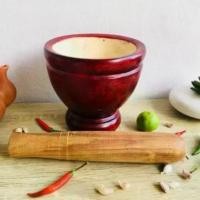 ราคา ครก ครกไม้ ขนาด 4-8 นิ้ว พร้อมสาก ครกไม้เนื้อแข็ง ครกส้มตํา ครกตำน้ำพริก ครกไม้คุณภาพดี ครกไม้ราคาถูก ครัวขนาดเล็ก-กลาง Wood Motar 4"-8" With Pestle (1729683373150931865)