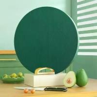 ราคา เขียงสไตล์ญี่ปุ่น เขียง สามารถตั้งโต๊ะได้ ที่รองหั่นผักผลไม้ ป้องกันแบคทีเรีย เกรดA เขียงบ้าน ไม่ขึ้นรา เขียงกลม PE (1731811522477066161)