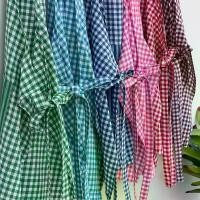 ราคา ผ้ากันเปื้อนผ้าขาวม้าลายสก๊อต ผ้ากันเปื้อน Apron (1732291739281165242)