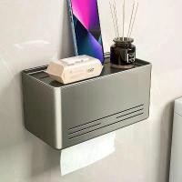 ราคา ที่ใส่ทิชชู่ในห้องน้ำ, ติดผนัง, สีเทาปืน, ตู้กับข้าว, ชั้นเก็บของอเนกประสงค์, ดูดี, เหมาะสำหรับห้องน้ำ, อุปทานจากโรงงาน (1731875494039096028)