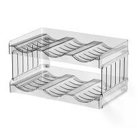 ราคา ชั้นวางขวด วางซ้อนกันได้ ชั้นวางไวน์ 2 ชั้น ที่วางขวดไวน์ เหมาะสำหรับอุปกรณ์เสริมถ้วยสแตนลีย์ ความจุขวด 6 ขวด เหมาะสำหรับตู้เย็น ตู้แช่แข็ง ตู้กับข้าว ชั้นวางขวดไวน์ 1.2 ลิตร สแตนเลส (1730797082797508