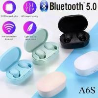 ราคา หูฟังบลูทูธ A6S หูฟังไร้สาย หูฟังบลูทูธ พร้อมไมค์ ตัดเสียงรบกวน กันน้ำ ฟังเพลง (1730528813762972387)