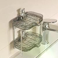 ราคา ที่วางสบู่ ดีไซน์ทันสมัย พร้อมท่อระบายน้ำและถาด ที่เก็บของติดผนัง มองเห็นได้ ผ่านถาดรองน้ำ เหมาะสำหรับอาบน้ำ อุปกรณ์อาบน้ำ ห้องอาบน้ำ ห้องครัว (1731670113465697761)