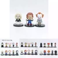 ราคา ตุ๊กตา ภาพยนตร์สยองขวัญอเมริกัน PVC ของสะสม ตัวตลก Jason Freddy Chucky ไอเดียของขวัญ (1731867533283984740)