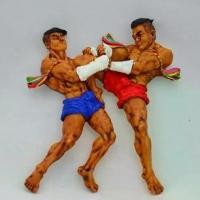 ราคา Magnet มวยไทย โมเดลมวยไทย แม่เหล็กติดตุเย็น ของฝาก ของที่ระลึก (1731601731474328003)