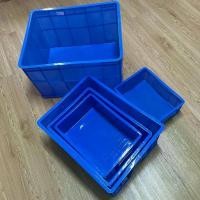ราคา ลังทึบ กล่องอะไหล่ ลังพลาสติก กล่องพลาสติก เหนียว ทนทานใช้งานได้นาน แบบไม่มีฝา สีน้ำเงิน สีเดียว (1731604489452094497)