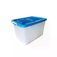 ราคา กล่องพลาสติก กล่องอเนกประสงค์ เกรด A มีล้อ 6 ล้อ ความจุ 90 ลิตร ขนาด 46x65x42 (1731832113341433648)