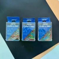 ราคา (ยกโหล 12 ชิ้น) No.67 คลิปหนีบกระดาษ คลิปหนีบกระดาษโลหะ ลวด เสียบกระดาษ กล่องพลาสติก (1731464565225523554)