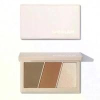 ราคา พาเลท 3สี คอนทัวร์-บรอนเซอร์-ไฮไลท์⭐️ สีชัด ติดทน ครบจบในตลับเดียว พกพาสะดวก เฉดสีสวยย แพคเกจสวยหรู (1732296609767721546)