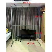 ราคา ราวตากผ้า 2 ชั้น ท่อเหล็กประปา 6 หุน(3/4 นิ้ว) ขนาดยาว 1.5 เมตร x สูง 2 เมตร กว้าง 0.5 เมตร (1730374641080699119)