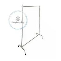 ราคา ราวตากผ้า มี 2สี ให้เลือก ราวโครเมี่ยม ราวปรับระดับ ราวเดี่ยว ราวตากผ้าปรับระดับราวแขวนผ้า ราวชุบ ez99ราวตากผ้า clothes hanger (1732201414458575187)