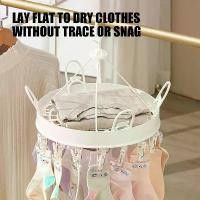 ราคา CODเครื่องอบผ้าทรงกลม, ราวตากผ้าแบบแขวน. ราวตากผ้า ราวตากผ้า ถุงเท้า ที่แขวนรองเท้าแบบคลิป 24 อัน ราวแขวนรองเท้าTikTok (1732259417583356085)